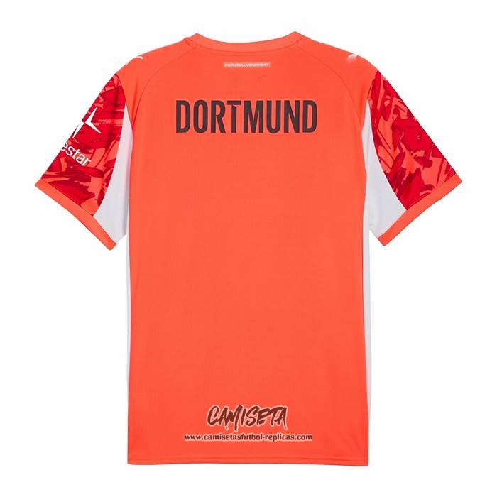 Segunda Camiseta Borussia Dortmund Portero 2025-2026 Rojo